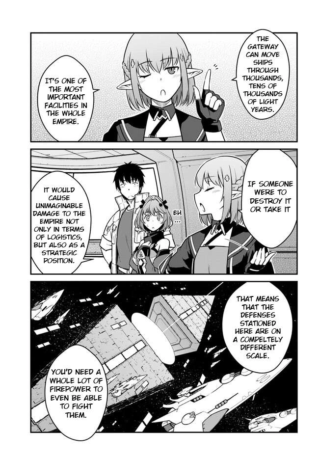 Mezametara Saikyou Soubi to Uchuusen-mochi Datta no de, Ikkodate Mezashite Youhei Toshite Jiyuu ni Ikitai Chapter 36.1 9